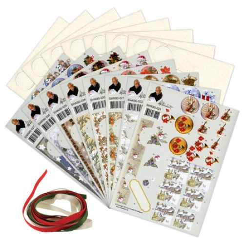 101JL23 Staf Christmas Bauble Card Kit